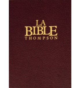 Bible rigide Thompson "La Colombe" (Avec onglets)
