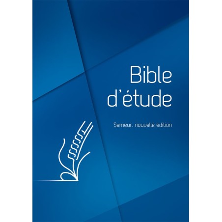 Bible d’étude Semeur - Rigide