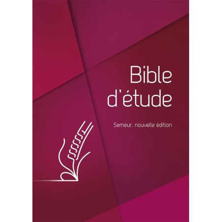 Bible d’étude Semeur - Rouge