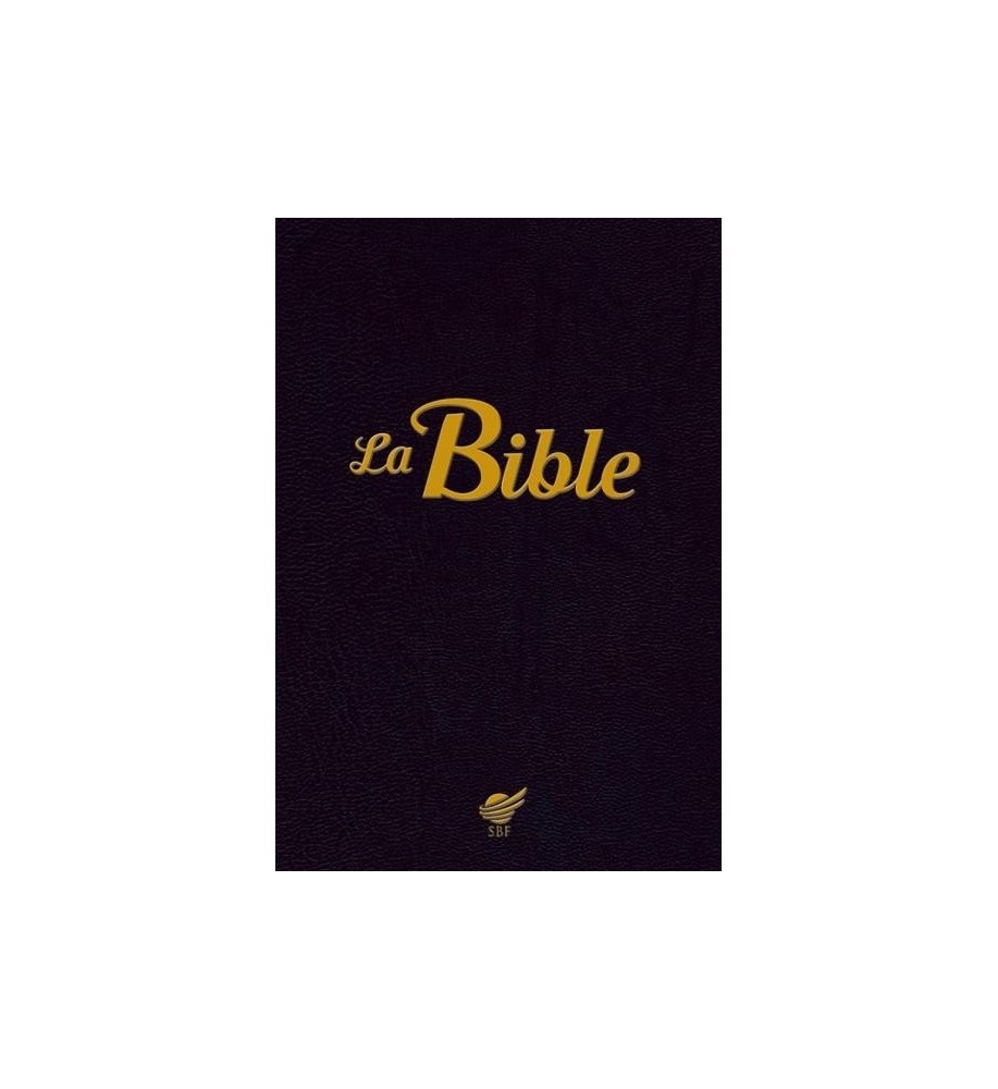 La Sainte Bible VIE souple noir
