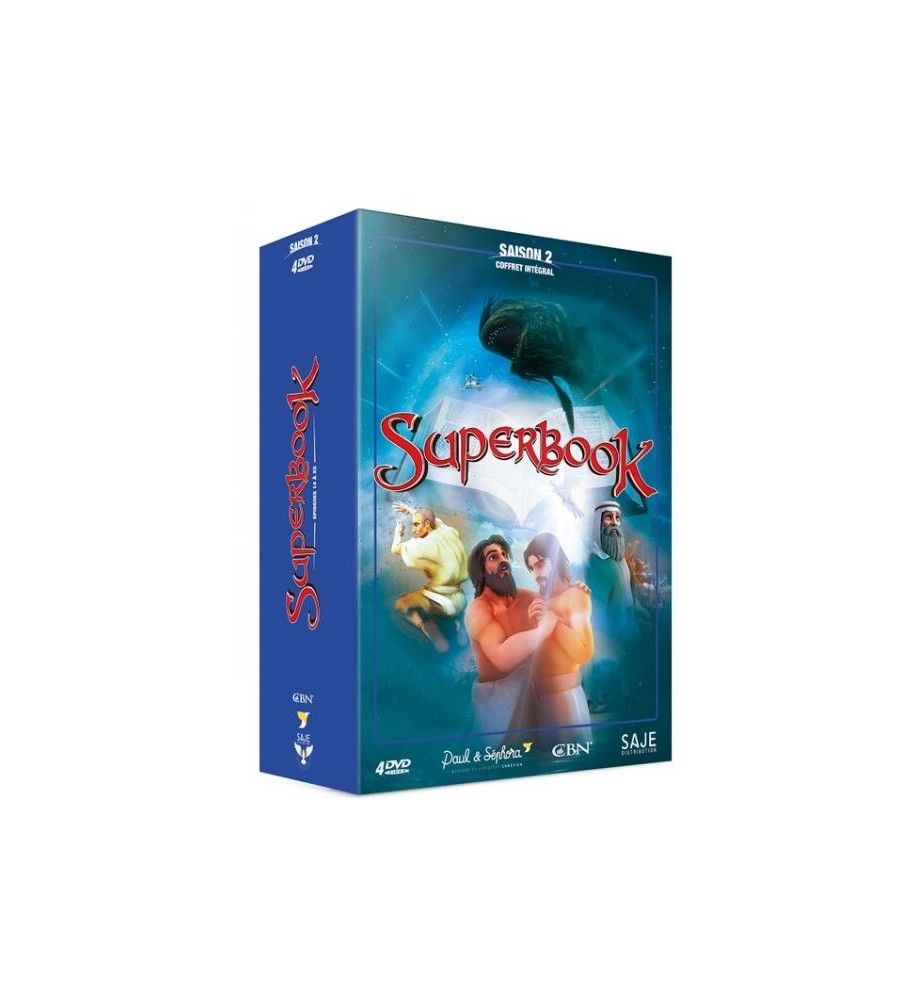 DVD Superbook Coffret intégral Saison 2 (4 DVD)