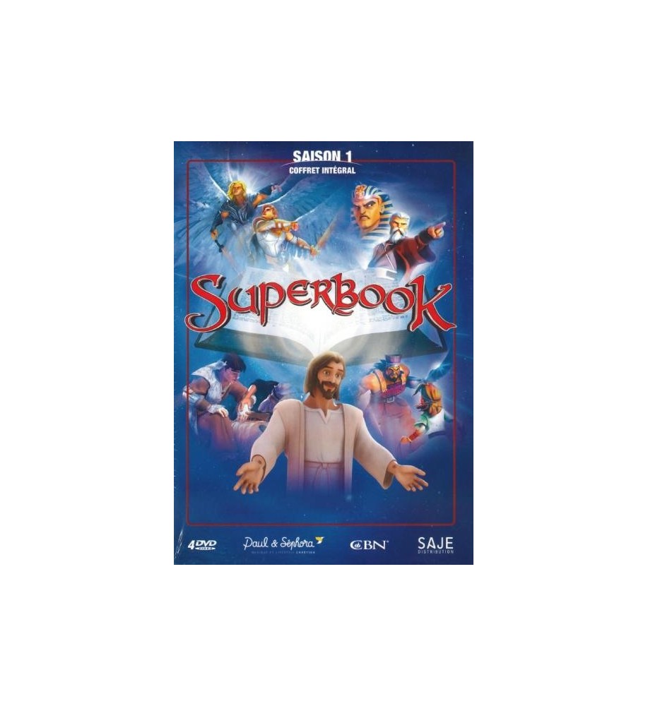 DVD Superbook Coffret intégral Saison 1 (4 DVD)