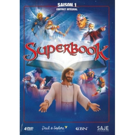 DVD Superbook Coffret intégral Saison 1 (4 DVD)