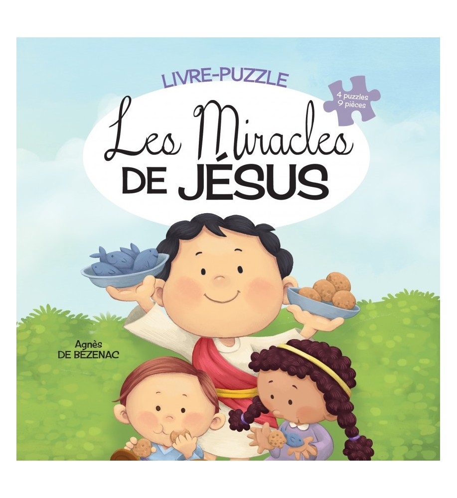 Livre-puzzle Les miracles de Jésus
