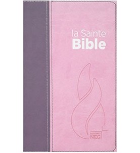 Bible compacte souple, rose...