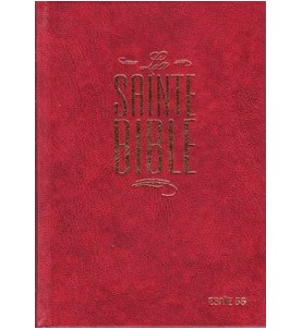 Bible 55 bordeaux rigide