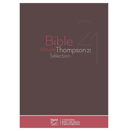 Bible d'étude rigide Thompson S21