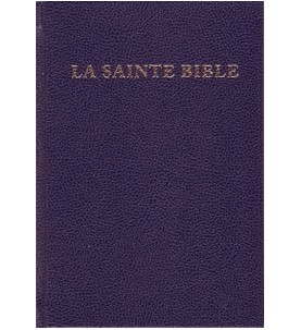 Bible bleue rigide