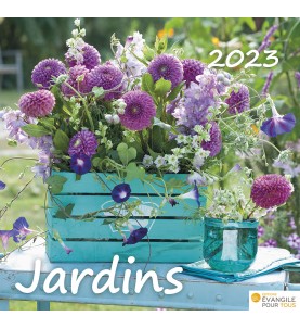 Calendrier 2023 Jardins