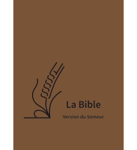 Bible Semeur souple marron