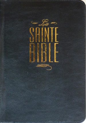 Bible noire / fermeture éclair 422