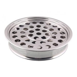 PLATEAU VIN empilable Aluminium Miroir