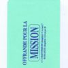 OFFRANDES : Enveloppes pour Mission