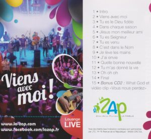 CD Viens avec moi Double CD