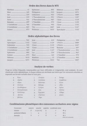 Nouveau Testament interlinéaire Grec Français