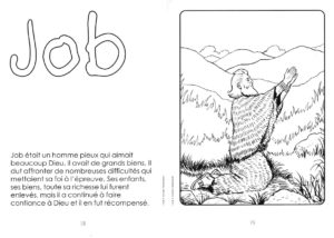 Découvrir la Bible en coloriant N°01