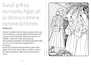 Découvrir la Bible en coloriant N°04
