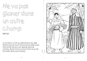 Découvrir la Bible en coloriant N°08