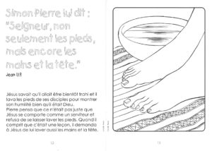 Découvrir la Bible en coloriant N°13
