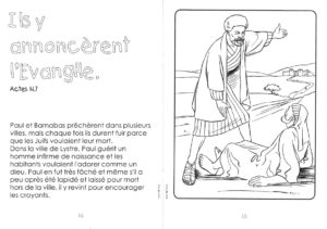 Découvrir la Bible en coloriant N°14