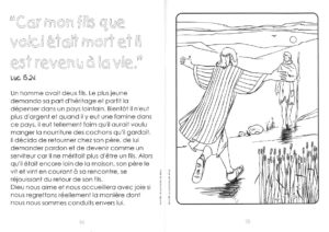 Découvrir la Bible en coloriant N°15