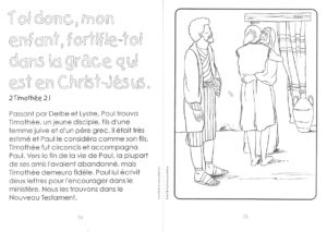 Découvrir la Bible en coloriant N°18