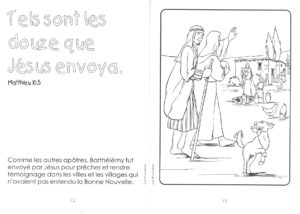 Découvrir la Bible en coloriant N°19