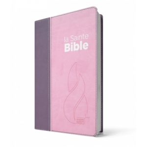 Bible compacte souple, rose violet 11246