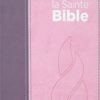 Bible compacte souple, rose violet 11246