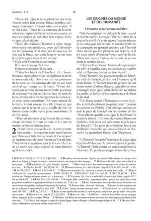 Bible Colombe Blanche rigide tranche or 1146