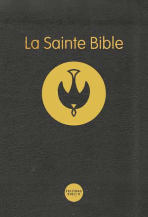 Bible Colombe Noire rigide tranche or 1144