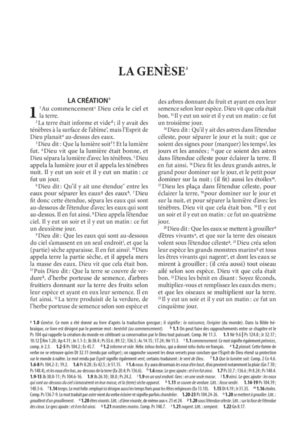 Bible Colombe Bleue souple tranche blanche 1145