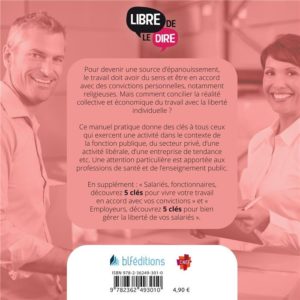 Libre de le dire au travail