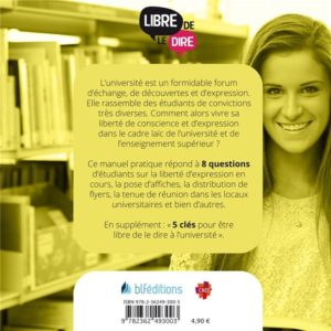 Libre de le dire à l'université