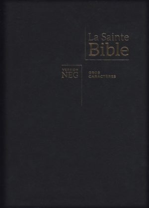 BIBLE Gros caractères - Souple tranche or et onglets