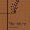 Bible d’étude Semeur - Souple marron