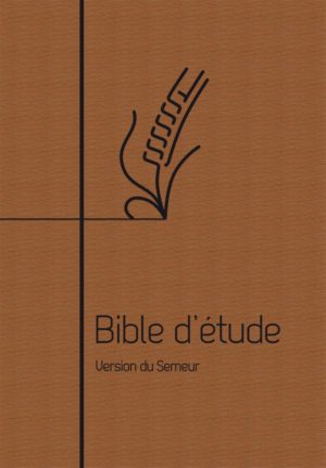 Bible d’étude Semeur - Souple marron