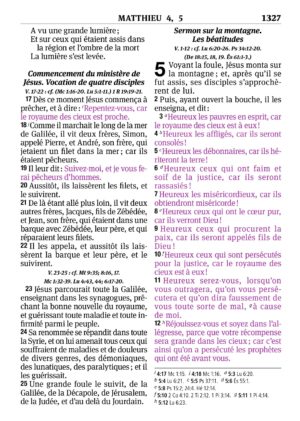 La Sainte Bible - Gros caractères