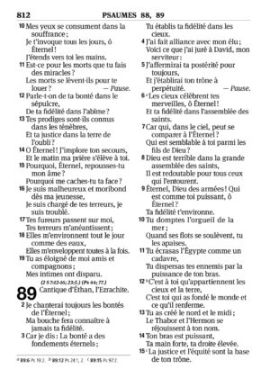 La Sainte Bible - Gros caractères