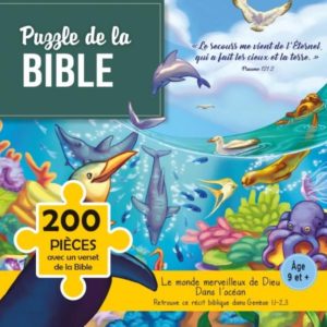 Puzzle de la Bible : Puzzle Le secours me vient de l'Éternel