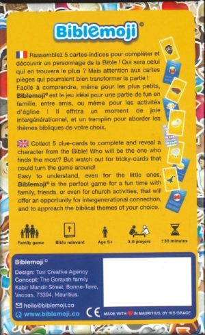 JEU DE CARTES BIBLEMOJI