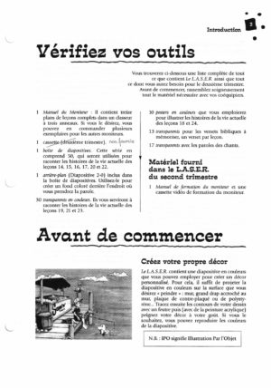 LASER Cannes à pêche et vignes fructueuses (VOL 2)