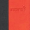 BIBLE CONFORT SOUPLE DUO ORANGE/GRIS, FERMETURE 928