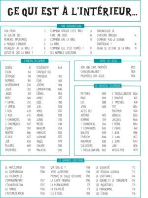 YOUTH BIBLE VERSION FRANCAISE