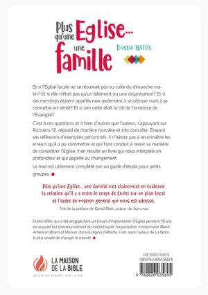 Plus qu'une Église… une famille