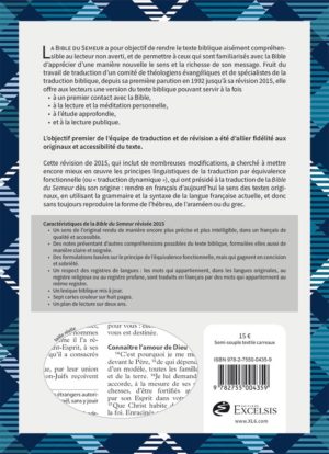 Bible Semeur souple carreaux
