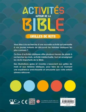 Activités autour de la Bible Grille de mots