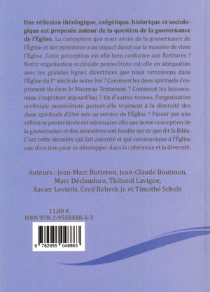 L’ecclésiologie pentecôtiste : la gouvernance (Etude 7)