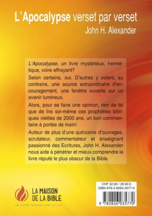 L'APOCALYPSE VERSET PAR VERSET