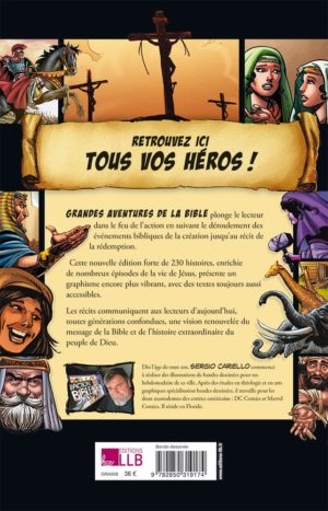 GRANDES AVENTURES DE LA BIBLE EN BD